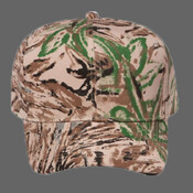 OTTO CAP Camouflage 6 Panel Mid Profile Baseball Cap