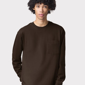 Unisex Super Heavyweight Long Sleeve Pocket Tee