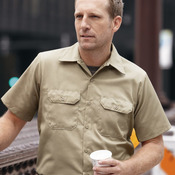 Men's Utility Short Sleeve Work Shirt