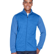 Men's Newbury Colorblock Mélange Fleece Full-Zip jacket