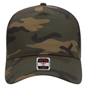 OTTO CAP Camouflage 5 Panel Mid Profile Mesh Back Trucker Hat