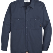 Men's Industrial Cotton Long Sleeve Work Shirt