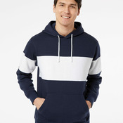 Unisex Classic Fleece Colorblocked Hooded Sweatshirt
