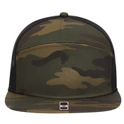OTTO CAP "OTTO SNAP" 7 Panel Pro Style Mesh Back Trucker Snapback Hat