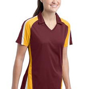 Sport-Tek® - Ladies Tricolor Micropique Sport-Wick®Polo. LST654