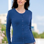 Port Authority® - Ladies Modern Stretch Cotton Cardigan. L515 